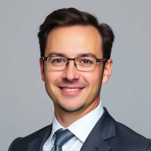 A professional headshot portrait of a business executive, conveying confidence and professionalism.